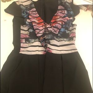 Flower romper by pink stitch